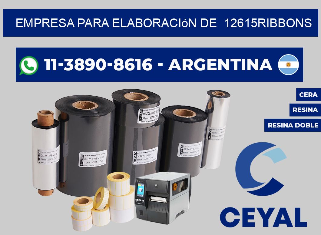 empresa para elaboración de  12615ribbons