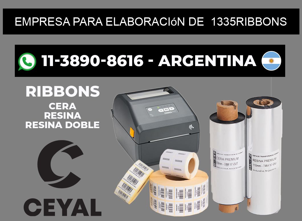 empresa para elaboración de 1335ribbons