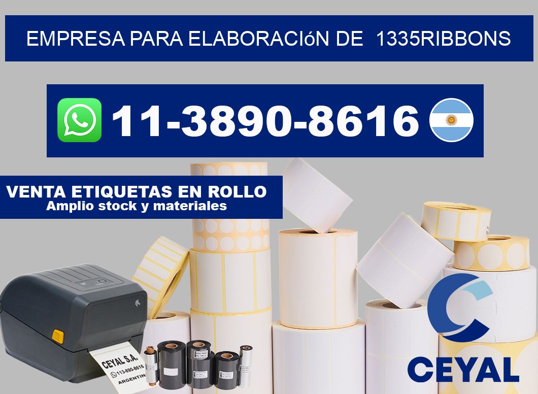 empresa para elaboración de  1335ribbons