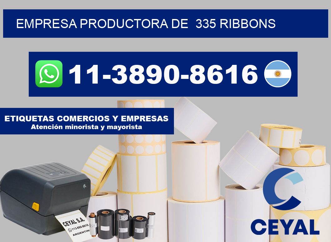 empresa productora de  335 ribbons