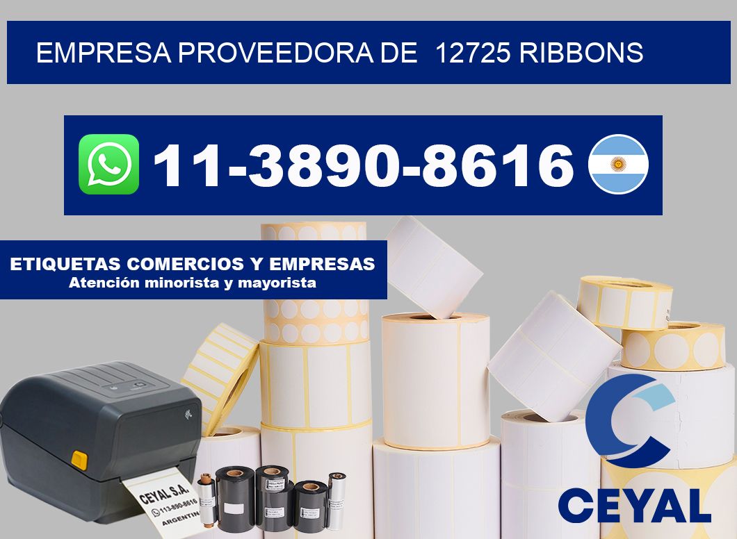 empresa proveedora de  12725 ribbons