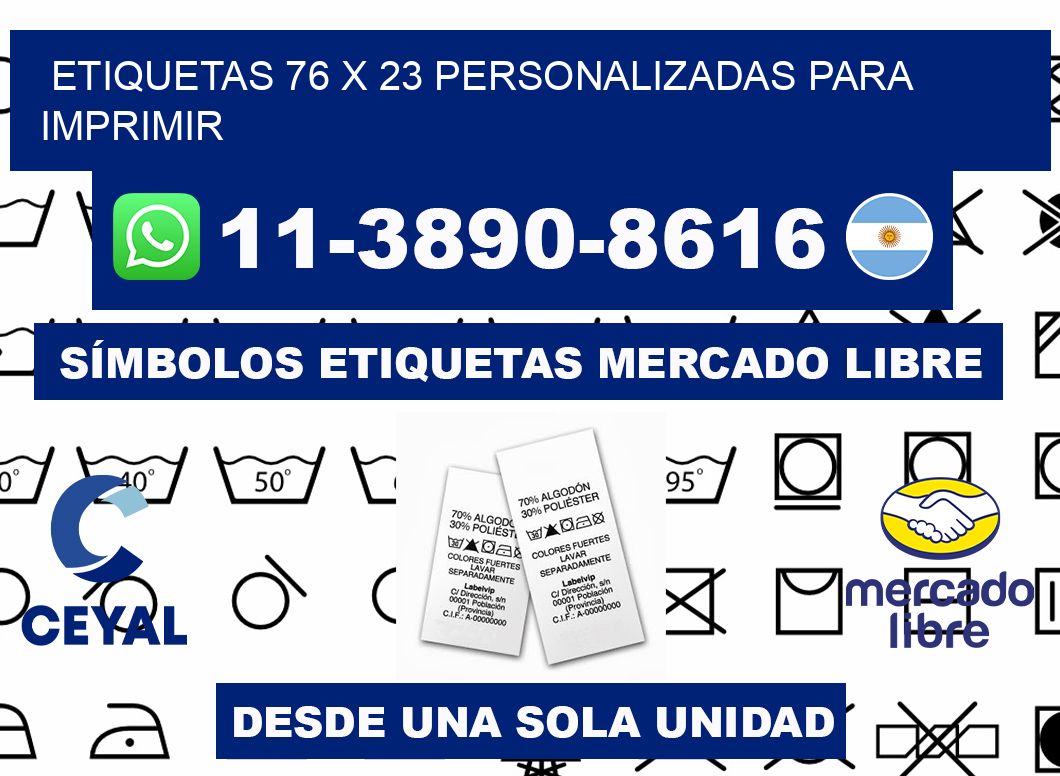 etiquetas 76 x 23 personalizadas para imprimir