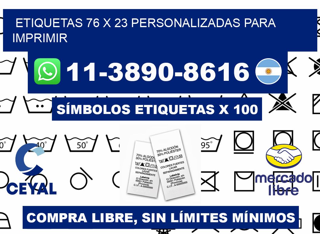 etiquetas 76 x 23 personalizadas para imprimir