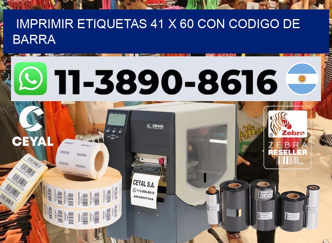 imprimir etiquetas 41 x 60 con codigo de barra