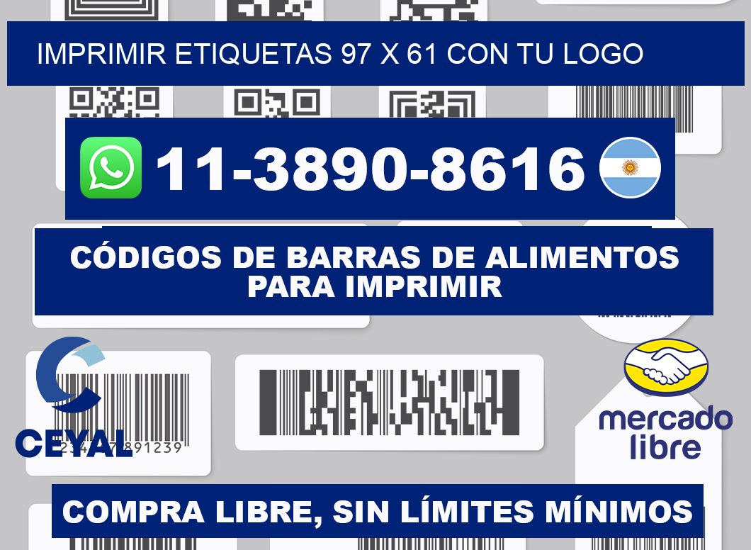 imprimir etiquetas 97 x 61 con tu logo