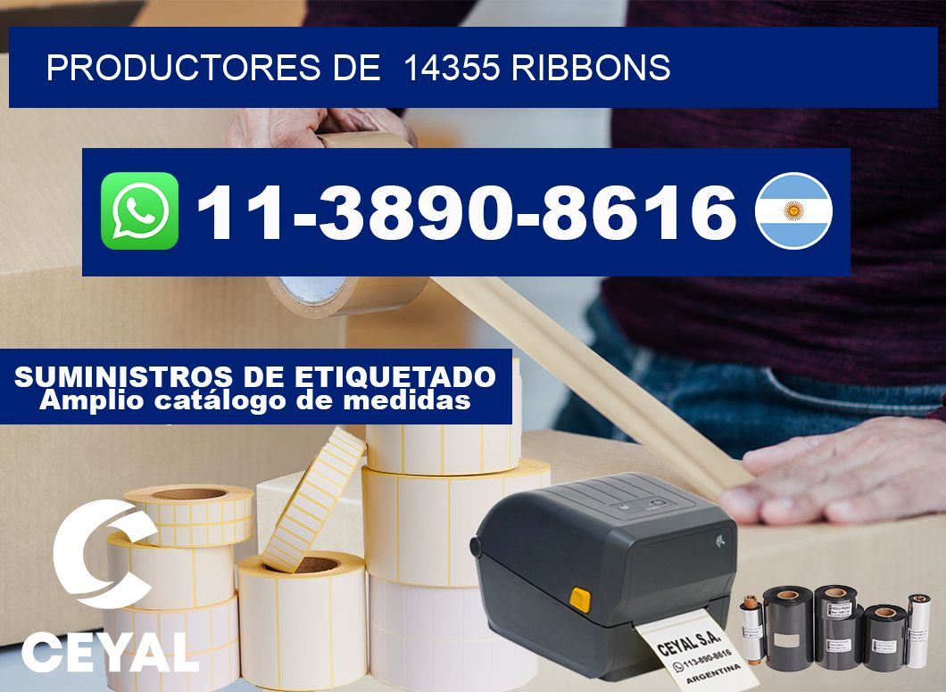 productores de 14355 ribbons