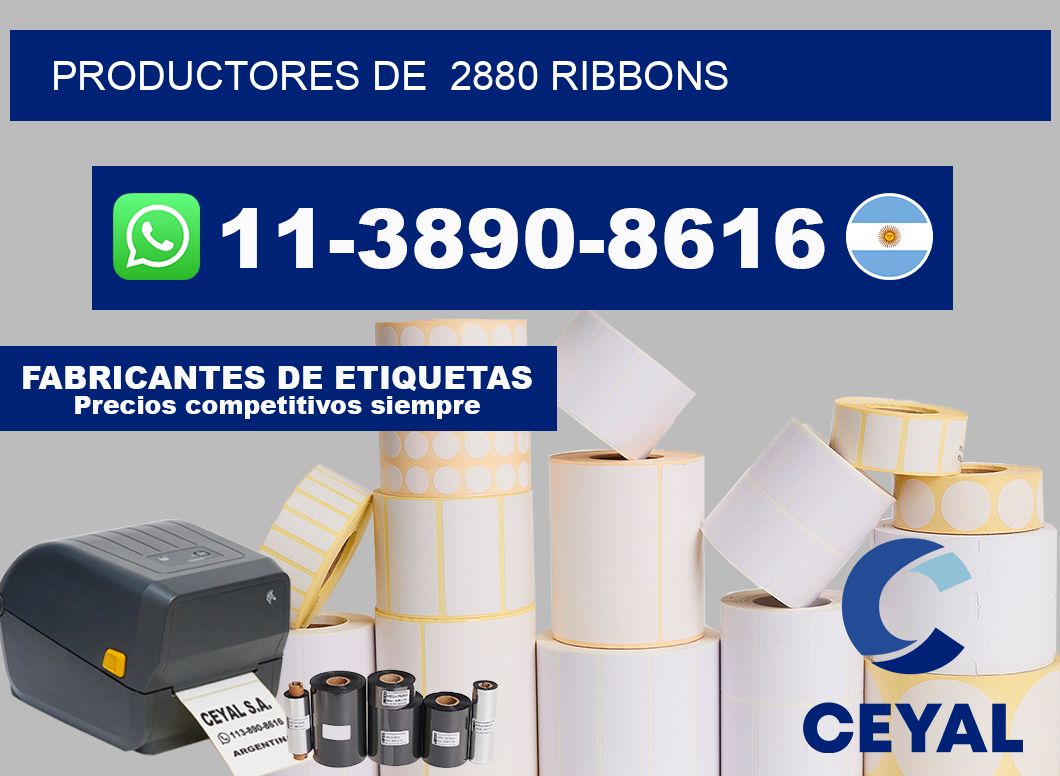 productores de  2880 ribbons