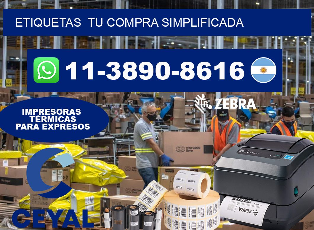 ETIQUETAS  Tu compra simplificada