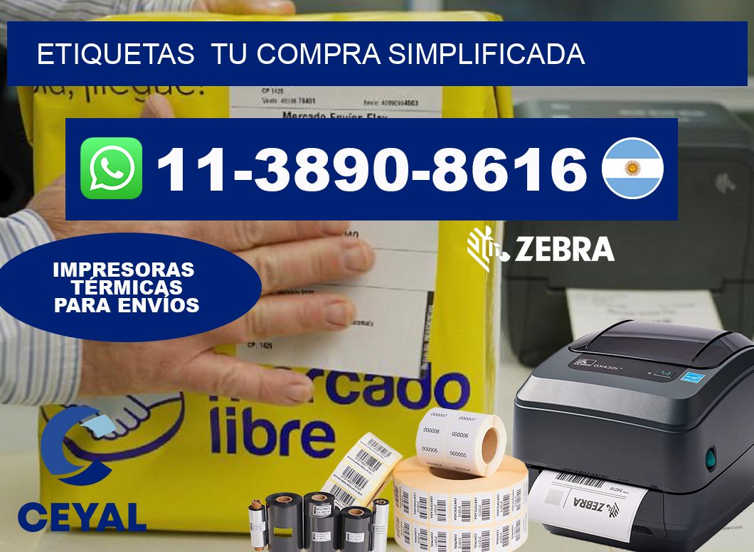 ETIQUETAS  Tu compra simplificada
