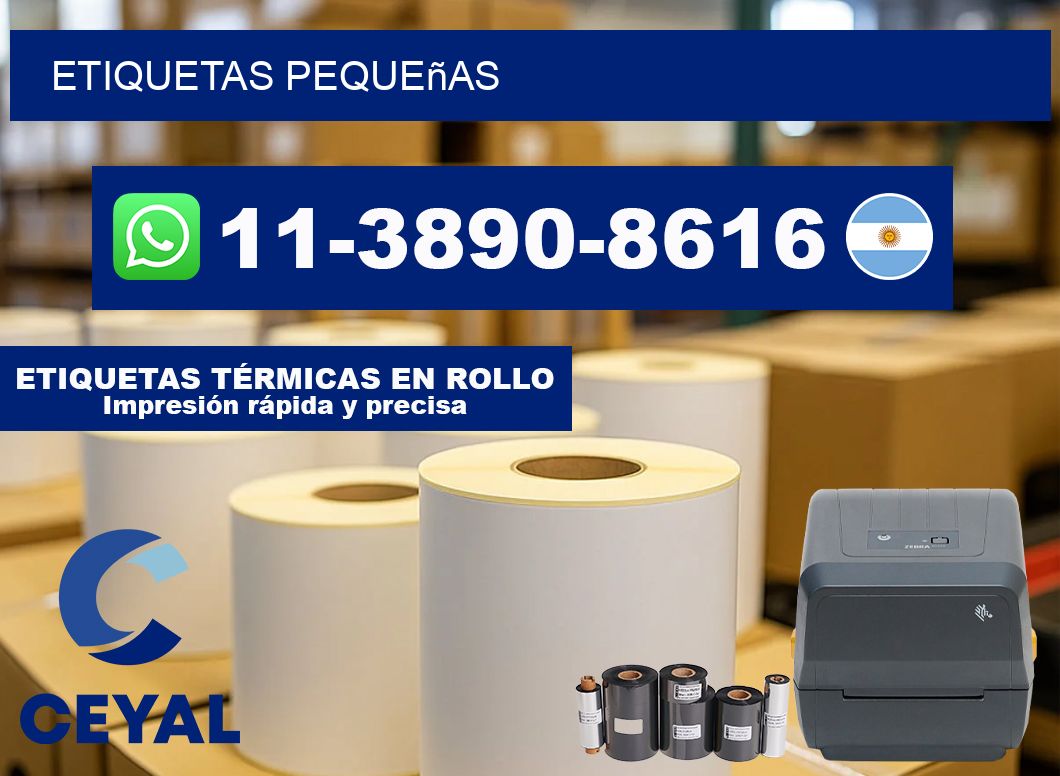 ETIQUETAS pequeñas