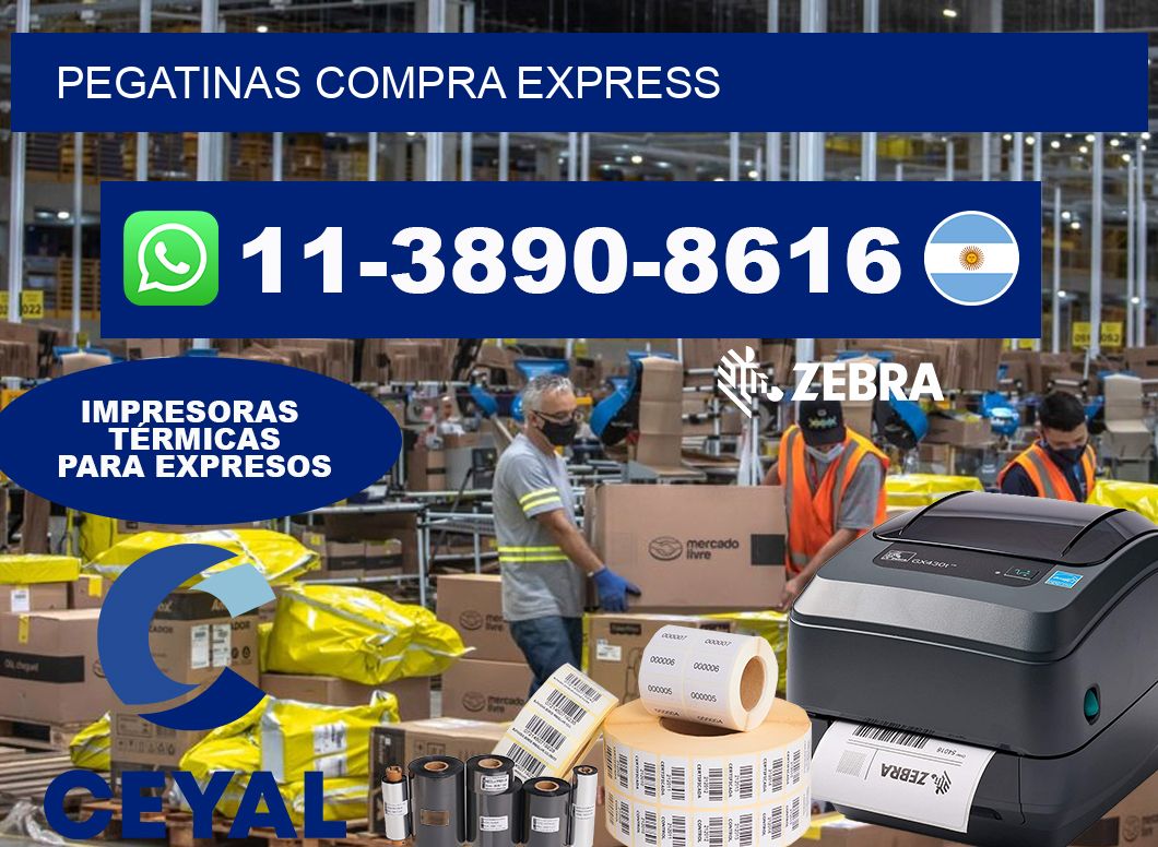 PEGATINAS Compra express