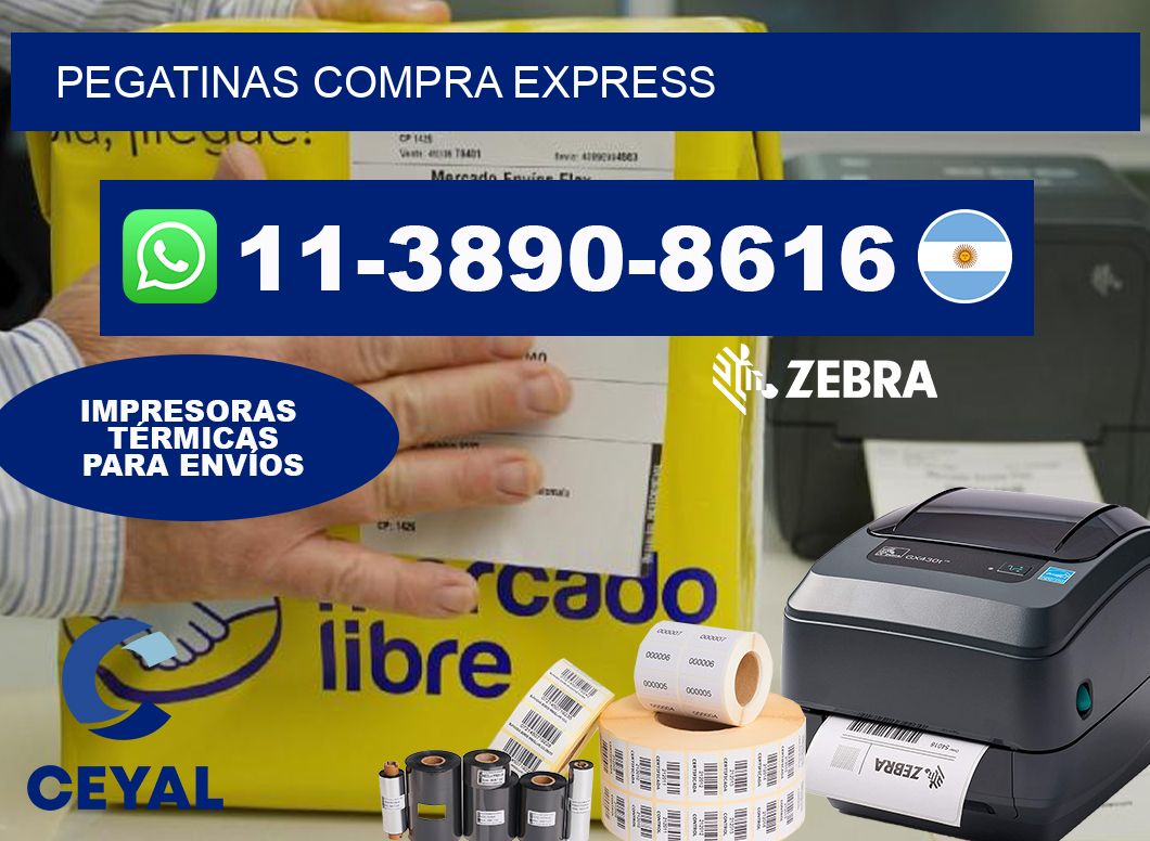 PEGATINAS Compra express