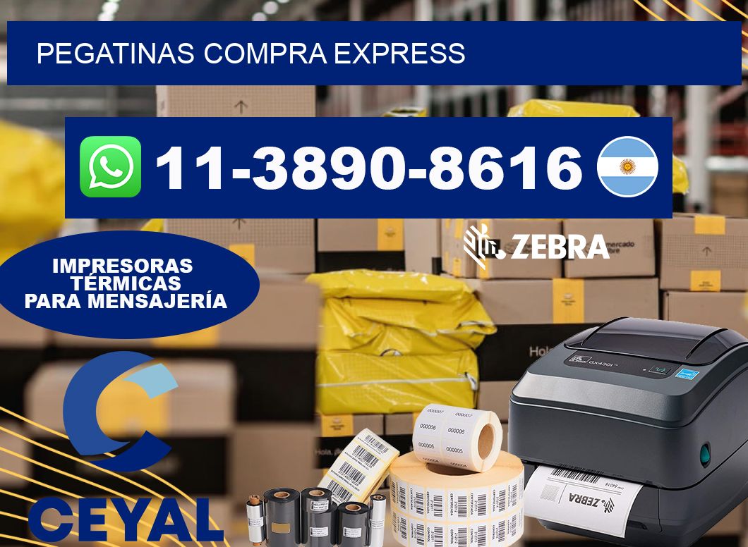PEGATINAS Compra express