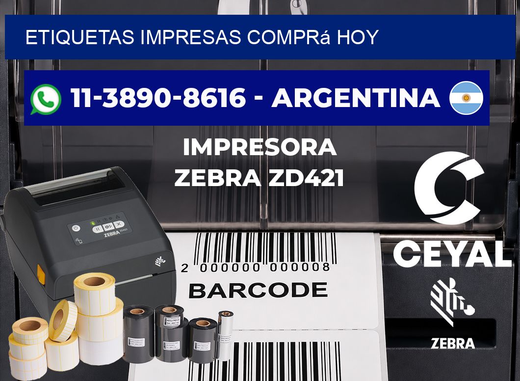 etiquetas impresas Comprá hoy