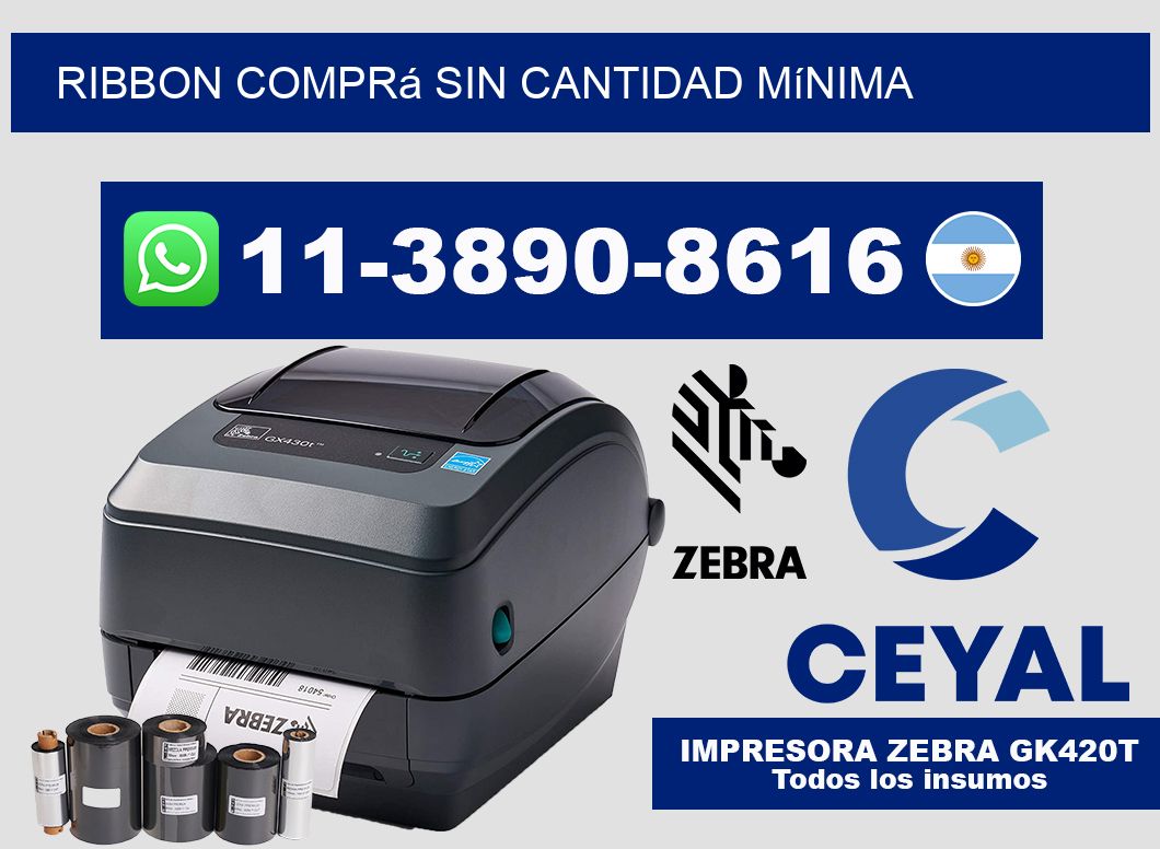 ribbon Comprá sin cantidad mínima