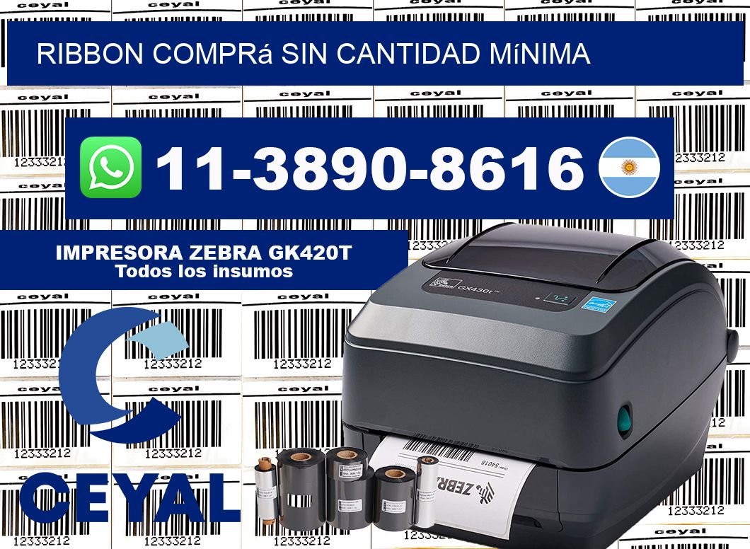 ribbon Comprá sin cantidad mínima