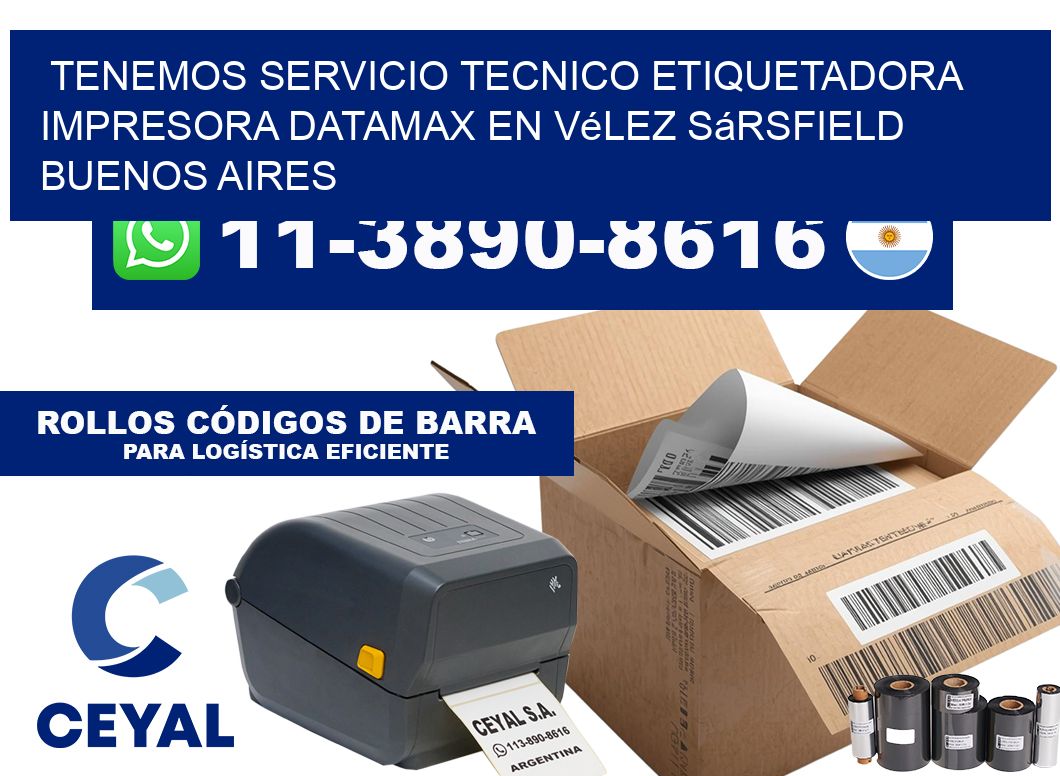 tenemos servicio tecnico etiquetadora impresora Datamax en Vélez Sársfield  Buenos Aires