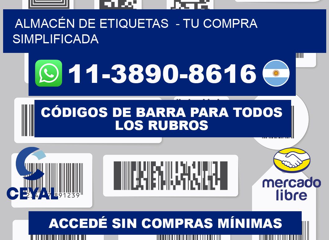 ALMACÉN DE ETIQUETAS - Tu compra simplificada