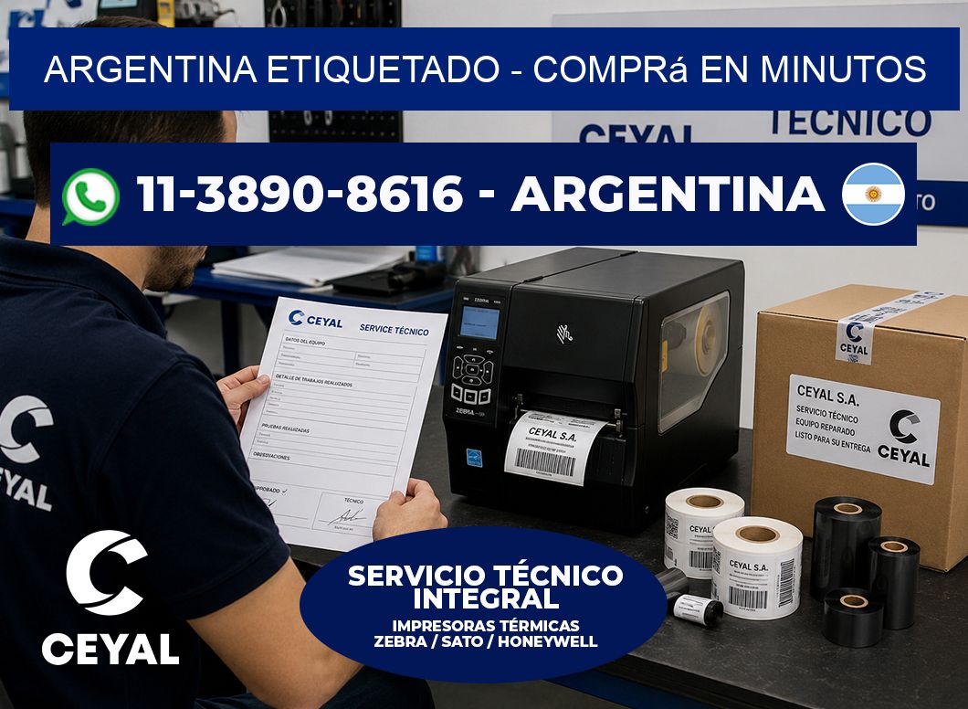 ARGENTINA ETIQUETADO - Comprá en minutos