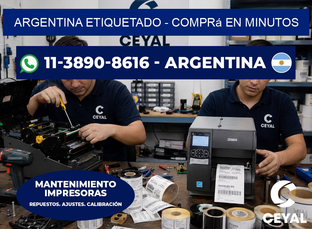 ARGENTINA ETIQUETADO - Comprá en minutos