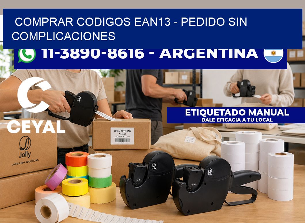 COMPRAR CODIGOS EAN13 – Pedido sin complicaciones