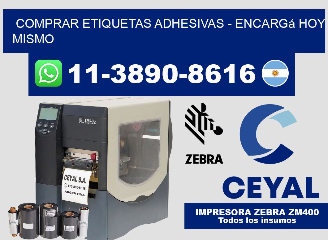 COMPRAR ETIQUETAS ADHESIVAS - Encargá hoy mismo