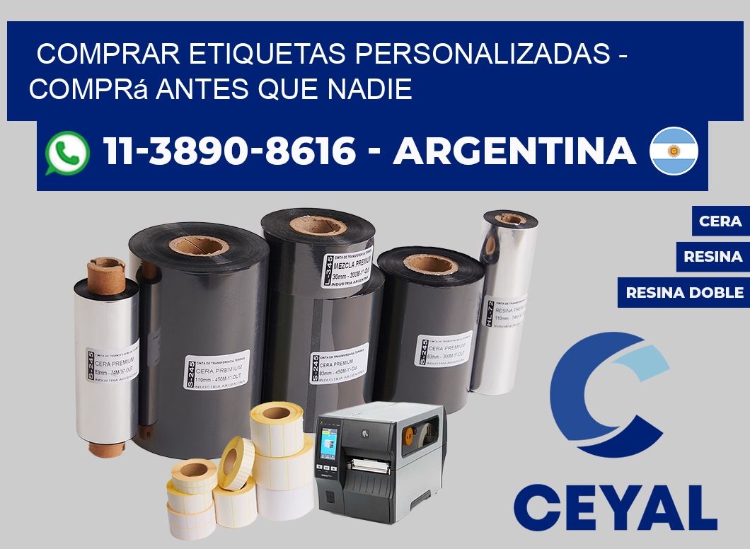 COMPRAR ETIQUETAS PERSONALIZADAS - Comprá antes que nadie