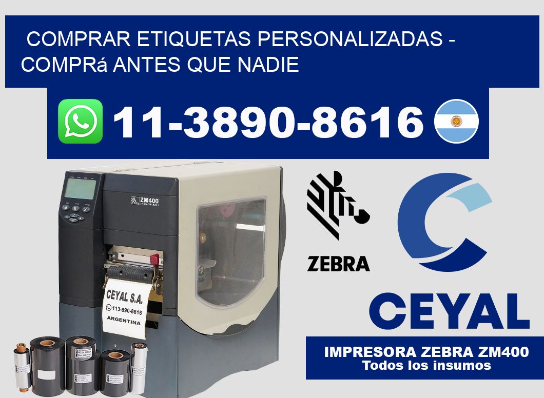 COMPRAR ETIQUETAS PERSONALIZADAS - Comprá antes que nadie