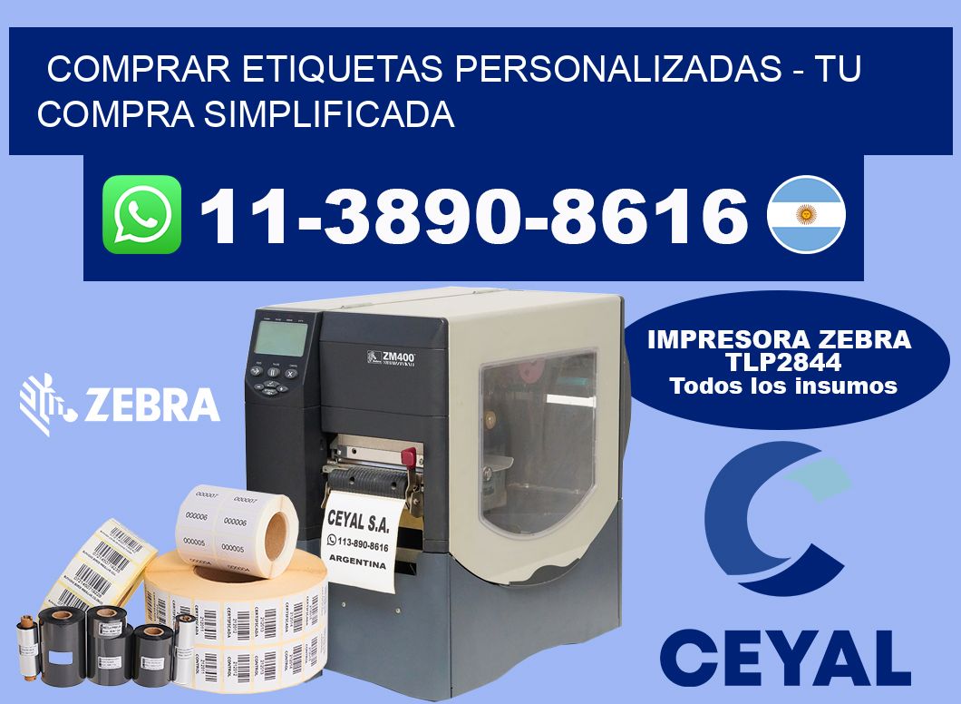 COMPRAR ETIQUETAS PERSONALIZADAS - Tu compra simplificada