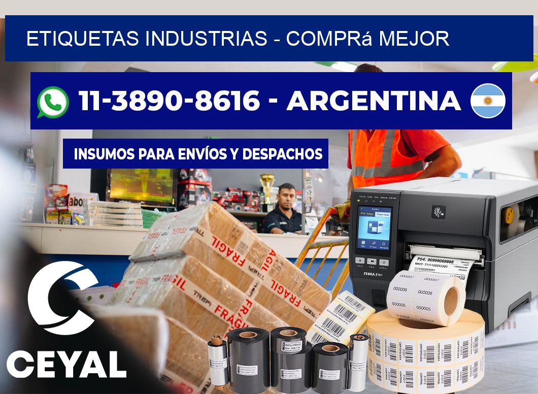 ETIQUETAS INDUSTRIAS - Comprá mejor