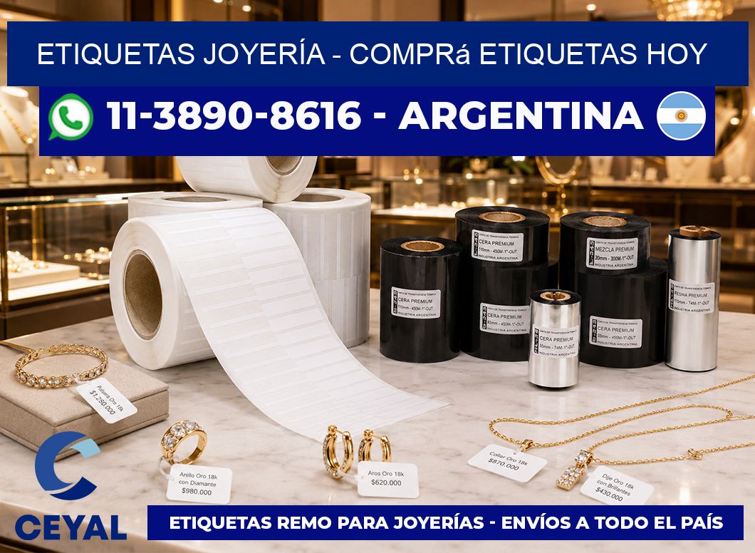 ETIQUETAS JOYERÍA – Comprá etiquetas hoy
