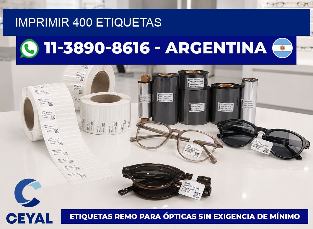 IMPRIMIR 400 ETIQUETAS