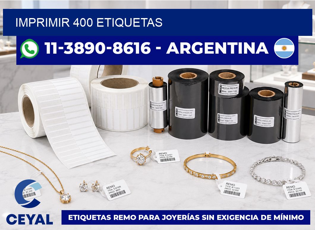 IMPRIMIR 400 ETIQUETAS