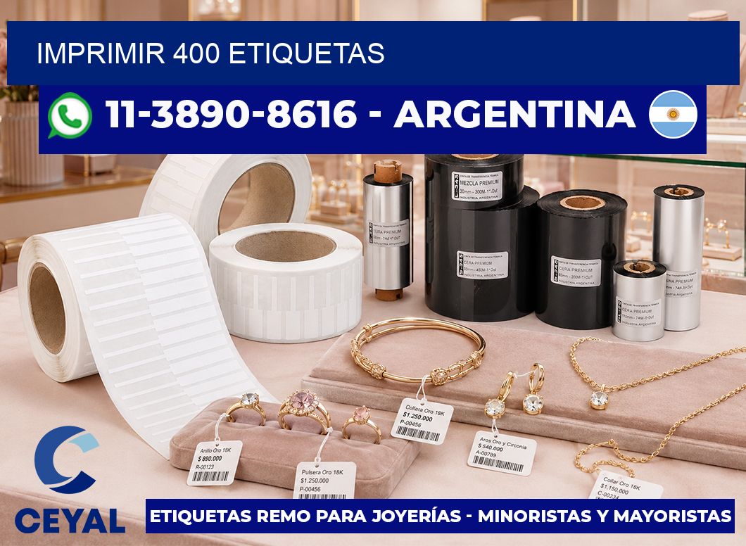 IMPRIMIR 400 ETIQUETAS