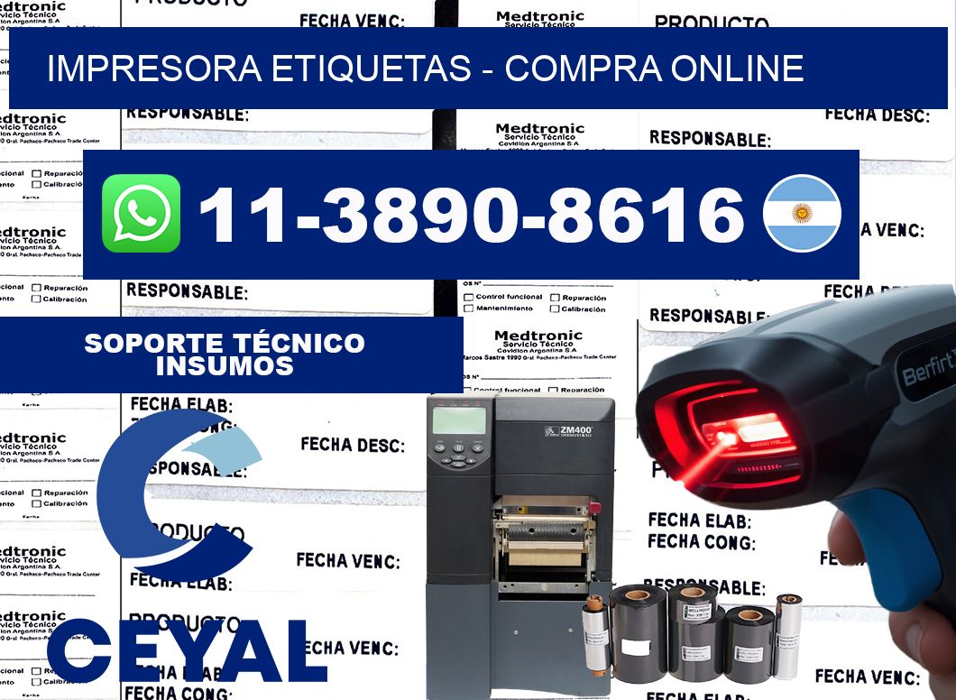 IMPRESORA ETIQUETAS - compra online