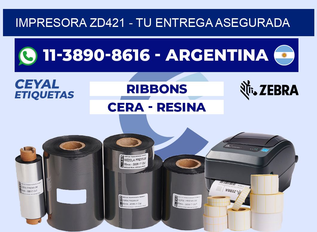 IMPRESORA ZD421 - Tu entrega asegurada
