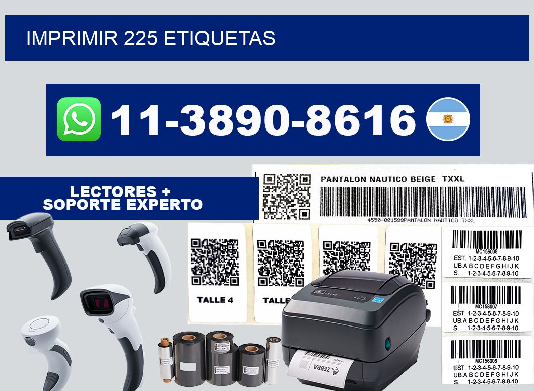 IMPRIMIR 225 ETIQUETAS