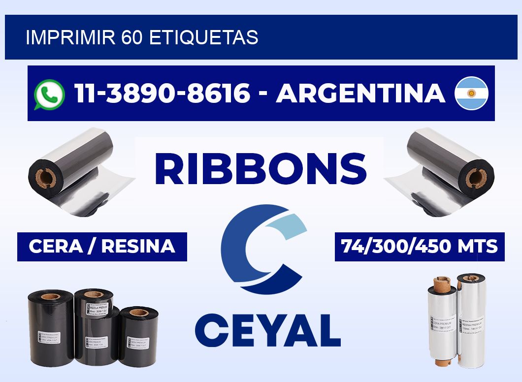 IMPRIMIR 60 ETIQUETAS