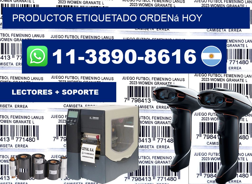 PRODUCTOR ETIQUETADO Ordená hoy