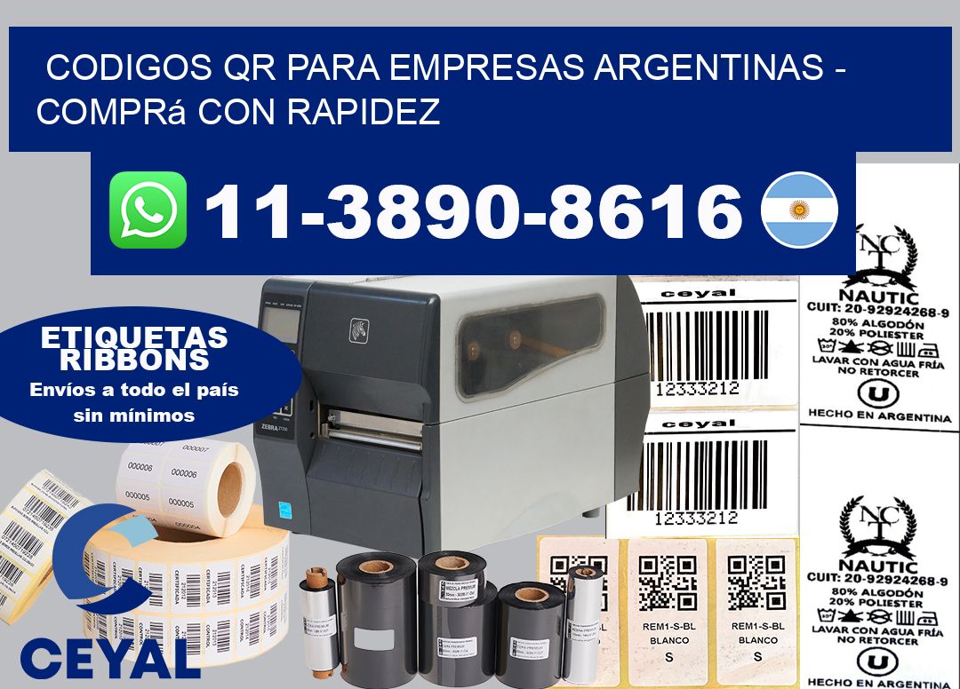 CODIGOS QR PARA EMPRESAS ARGENTINAS – Comprá con rapidez