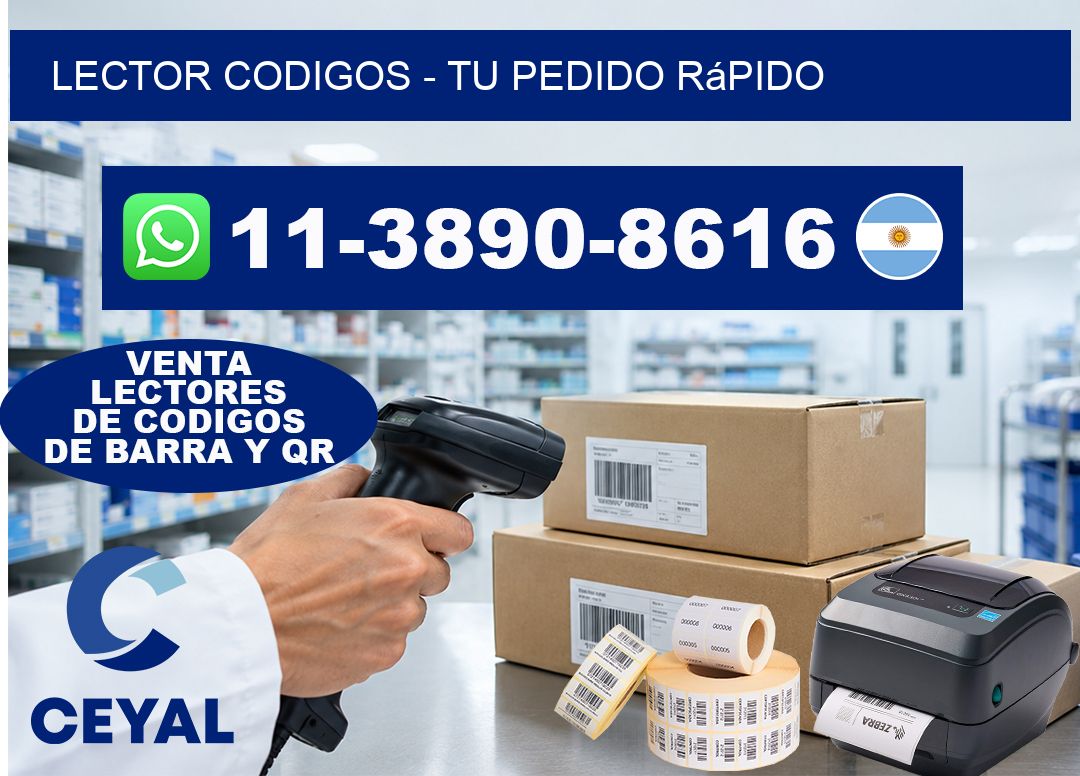 LECTOR CODIGOS - Tu pedido rápido