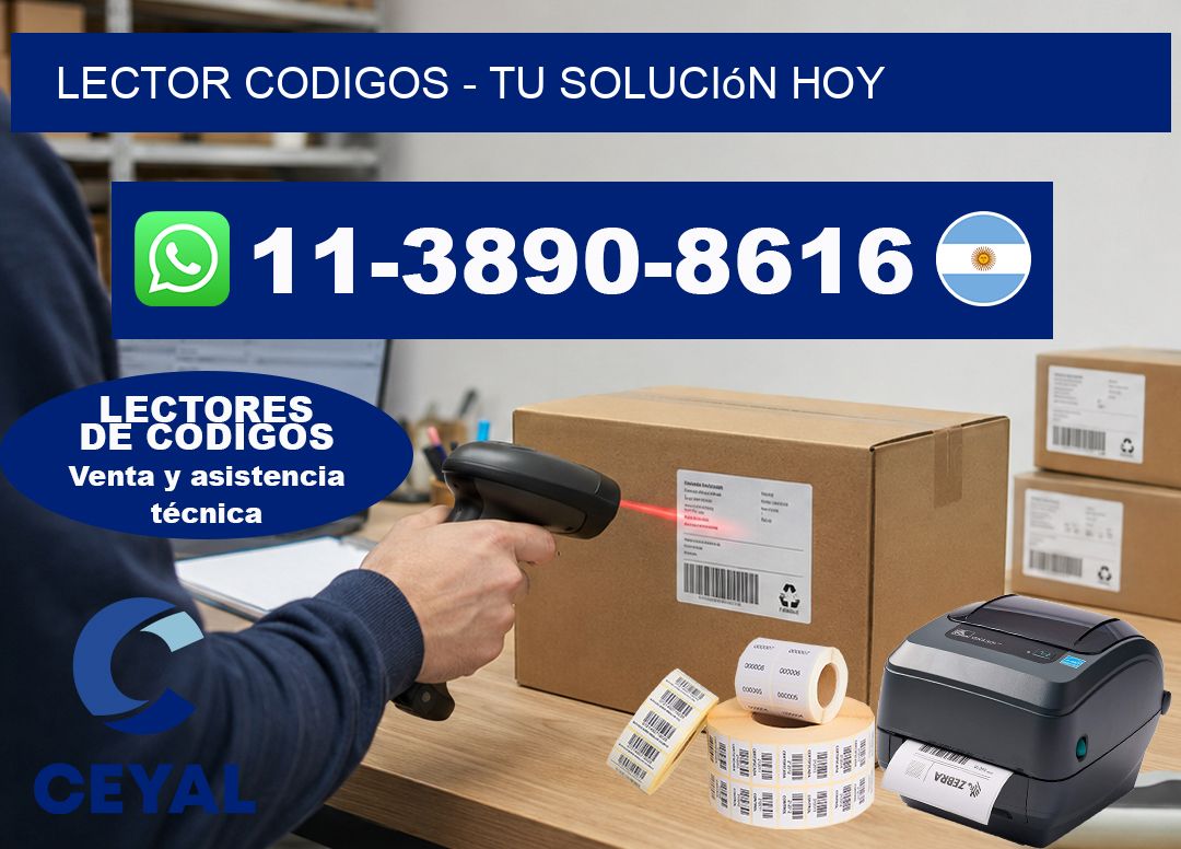 LECTOR CODIGOS – Tu solución hoy