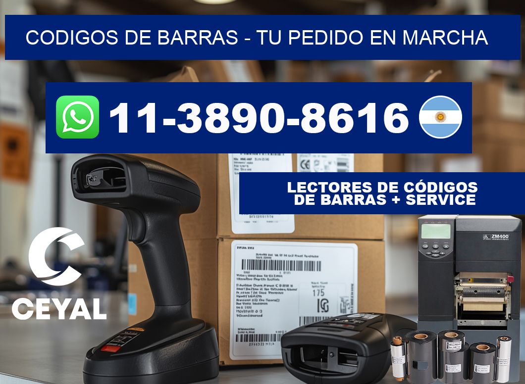 codigos de barras - Tu pedido en marcha