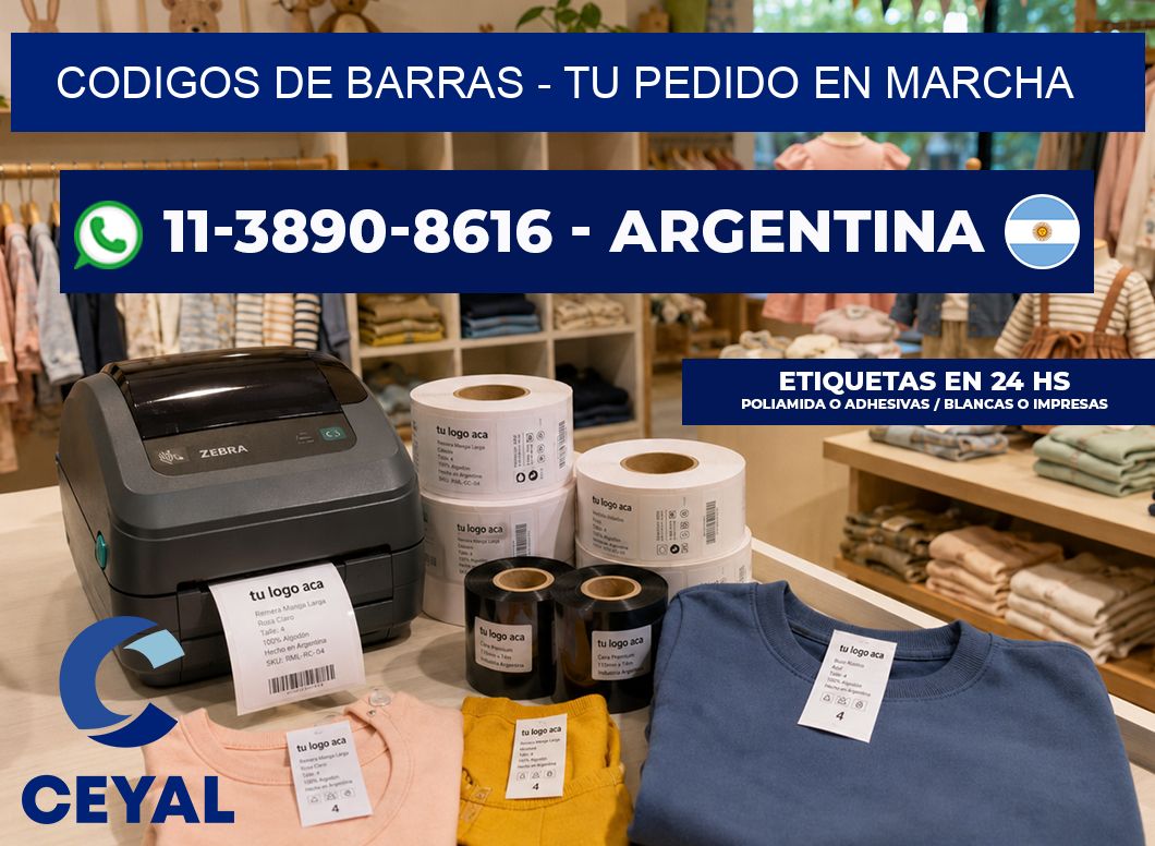 codigos de barras – Tu pedido en marcha
