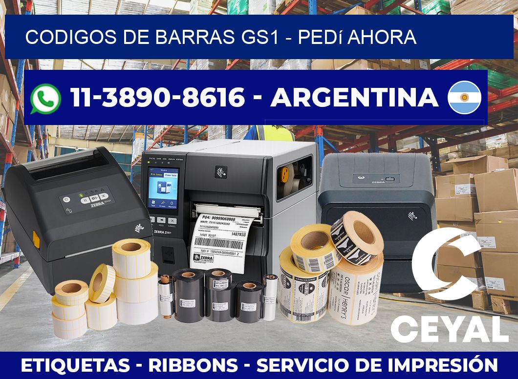 codigos de barras gs1 - Pedí ahora