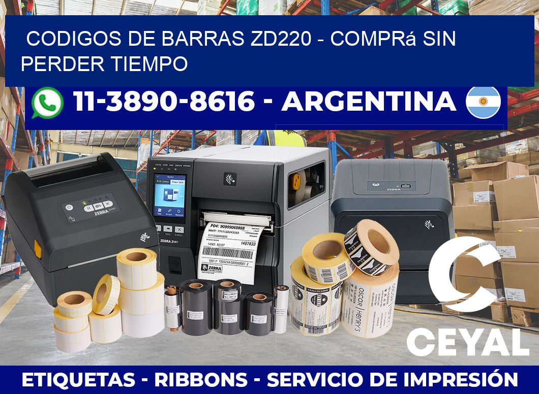 codigos de barras zd220 - Comprá sin perder tiempo