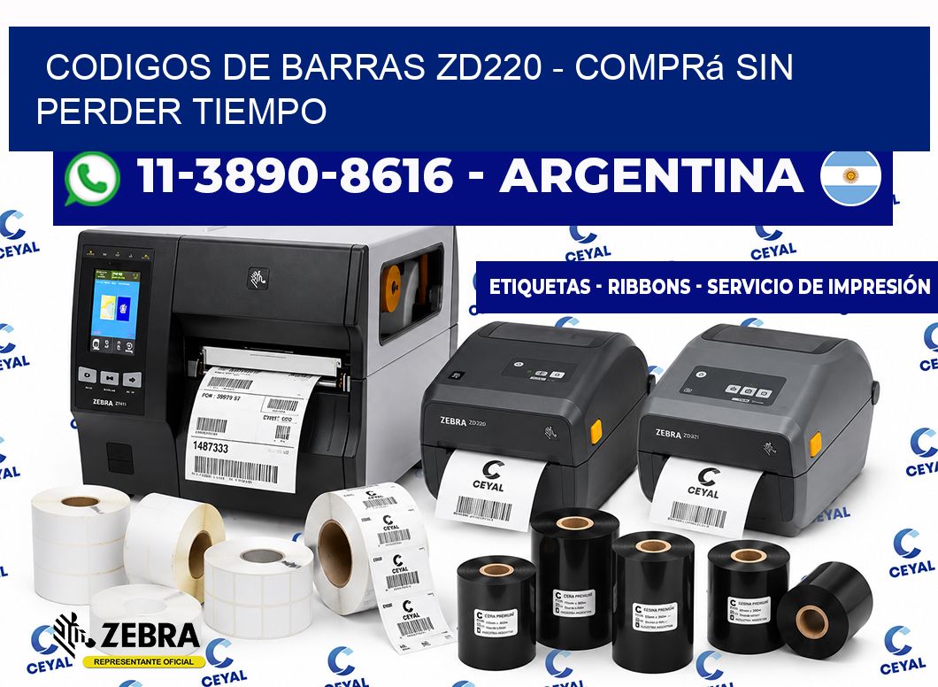 codigos de barras zd220 - Comprá sin perder tiempo