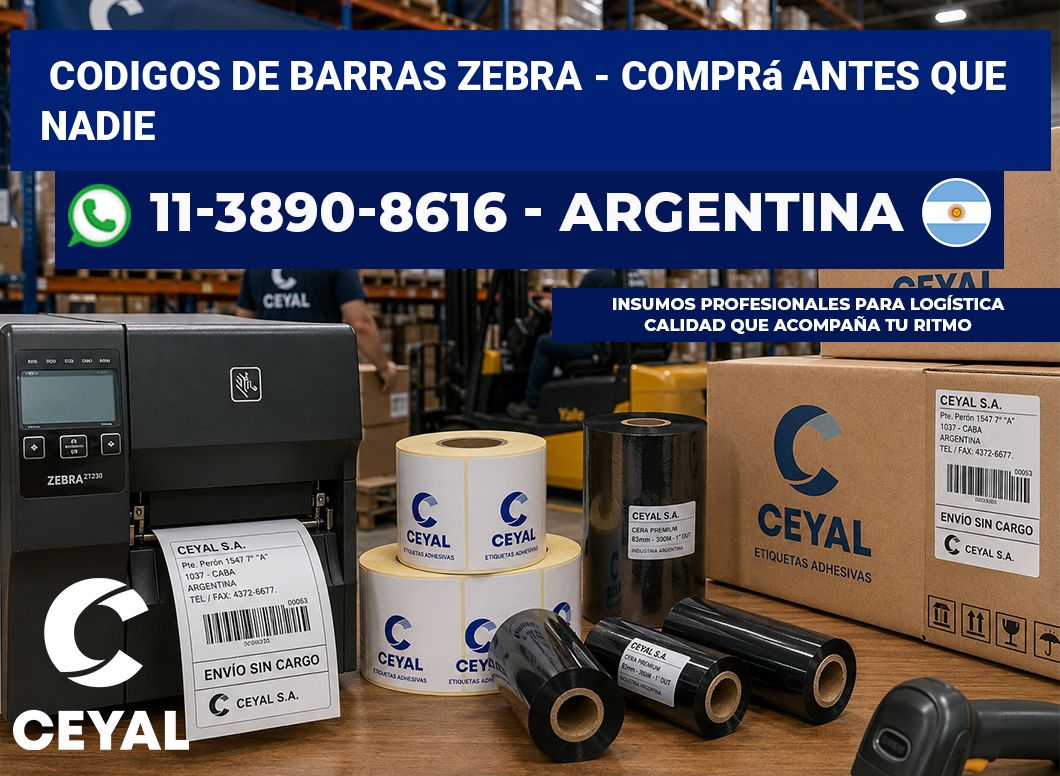 codigos de barras zebra – Comprá antes que nadie