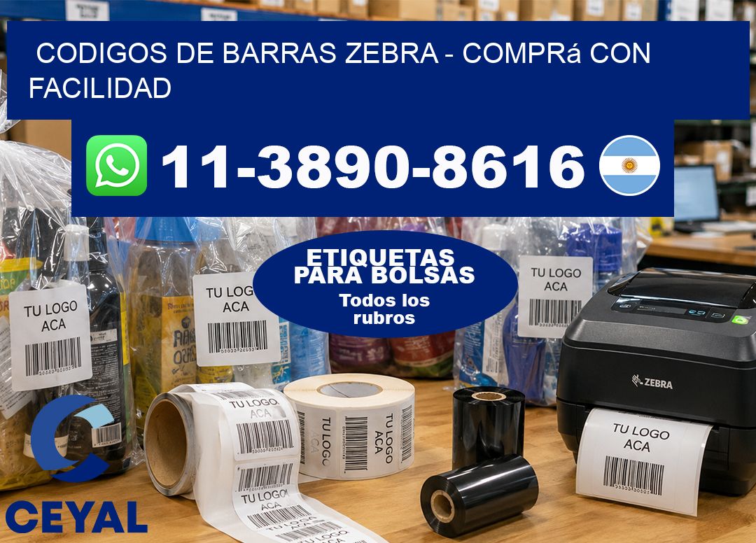 codigos de barras zebra – Comprá con facilidad