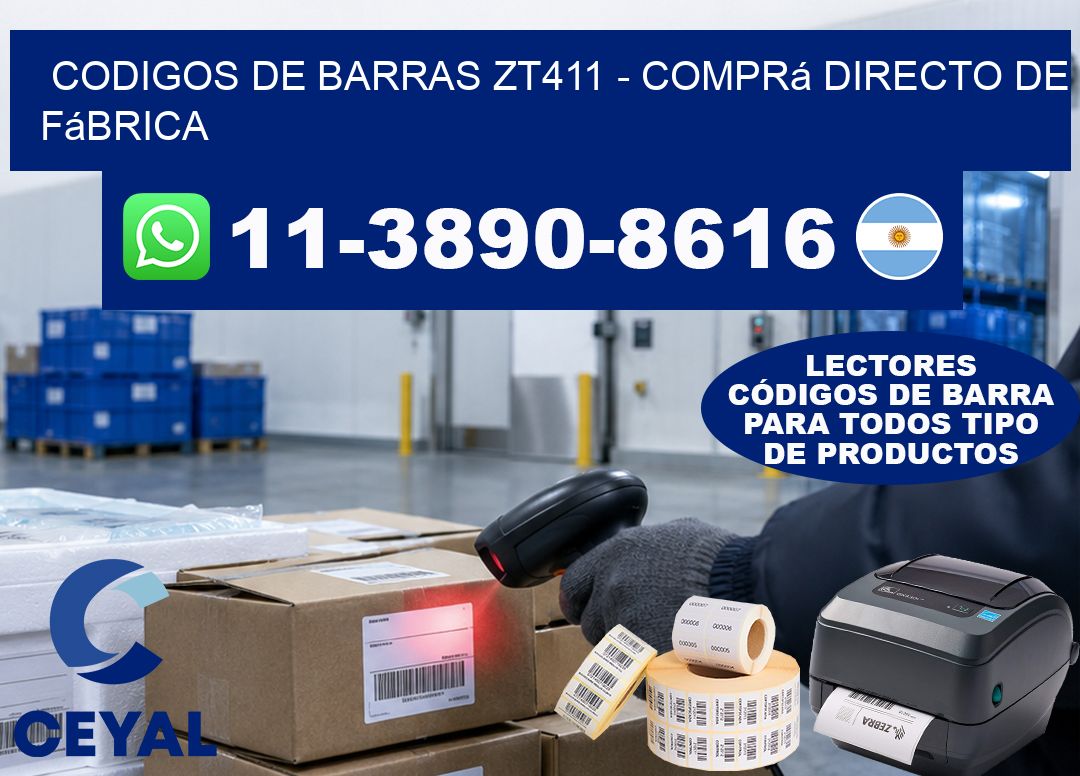 codigos de barras zt411 - Comprá directo de fábrica